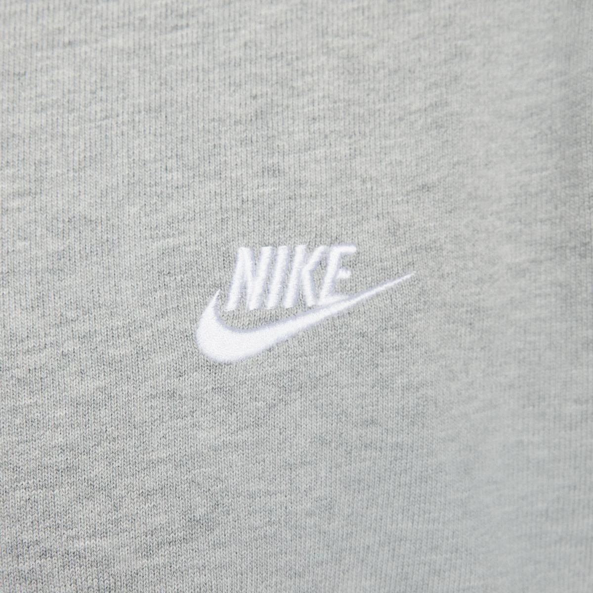 Кофта Nike Club Longsleeve-Polo Grey — фото 7