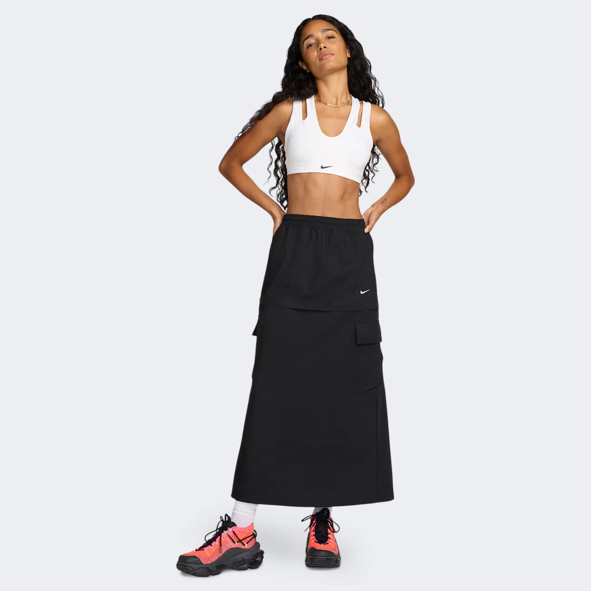 Спідниця жіноча Nike Sportswear Essential Black FV7503-010, S — фото 5