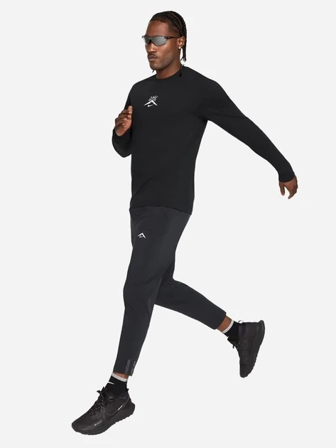 Кофта чоловіча Nike Df Ls Trail Ssnl Black (HJ3601-010) — фото 4