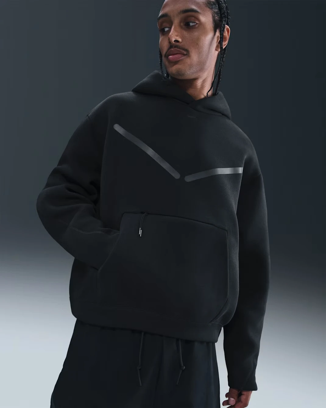 Кофта чоловіча Nike Nk Tech Po Hoodie Gx (HV1342-010) — фото 1