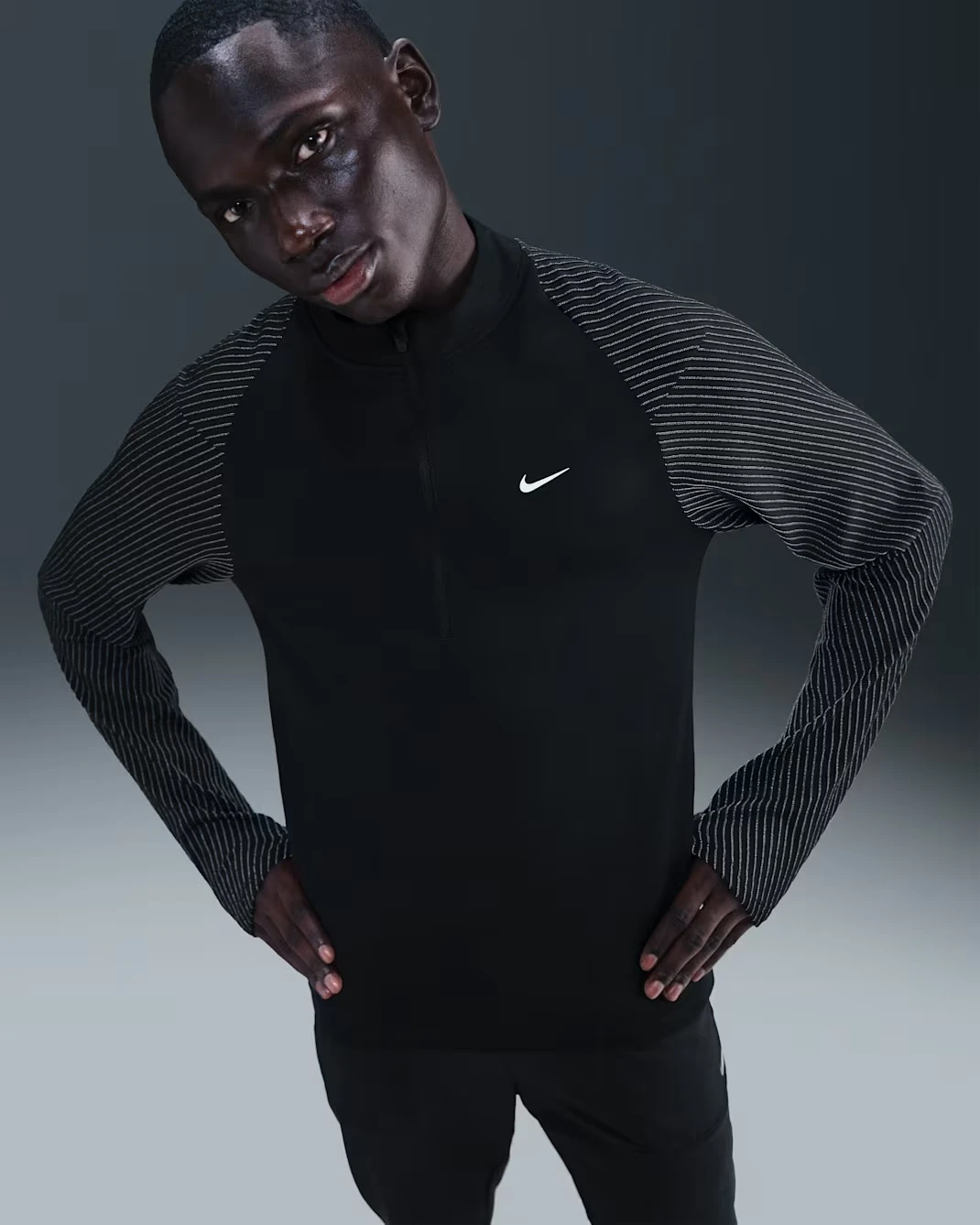 Кофта чоловіча Nike Df Reflect Black (IM6280-010) — фото 1