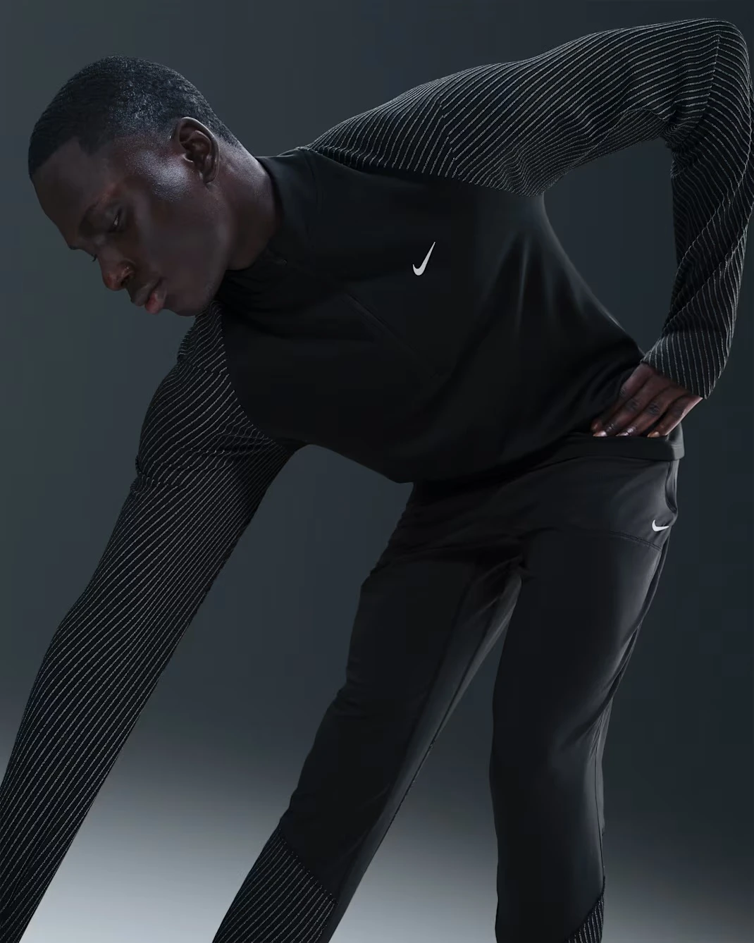Кофта чоловіча Nike Df Reflect Black (IM6280-010) — фото 4