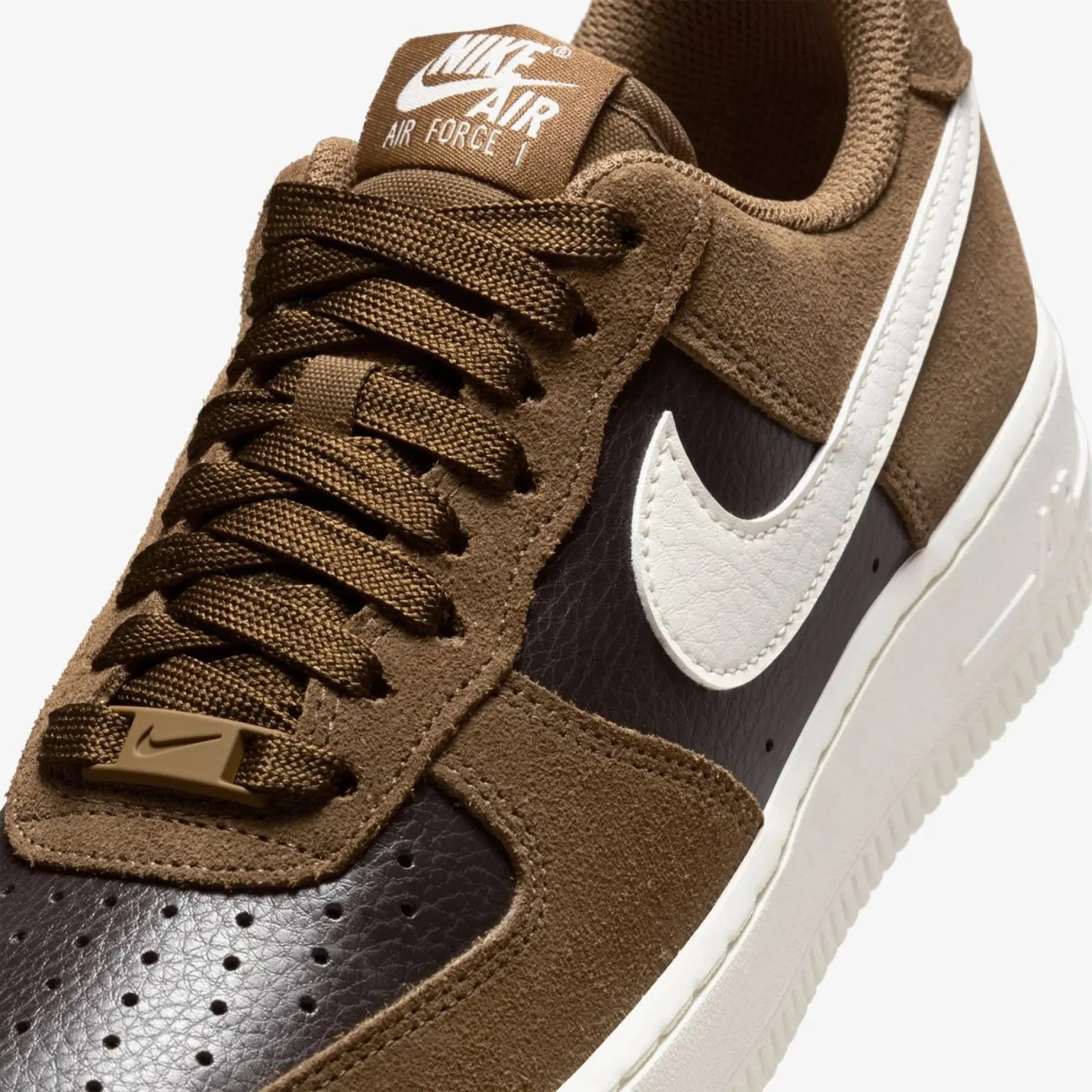Кросівки Nike Air Force 1 Low 07 (Mosswood Brown) — фото 8