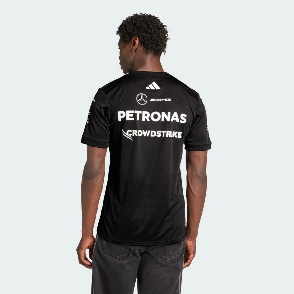 Футболка чоловіча Mercedes AMG Petronas adidas F1 2025 Driver T-Shirt — фото 3