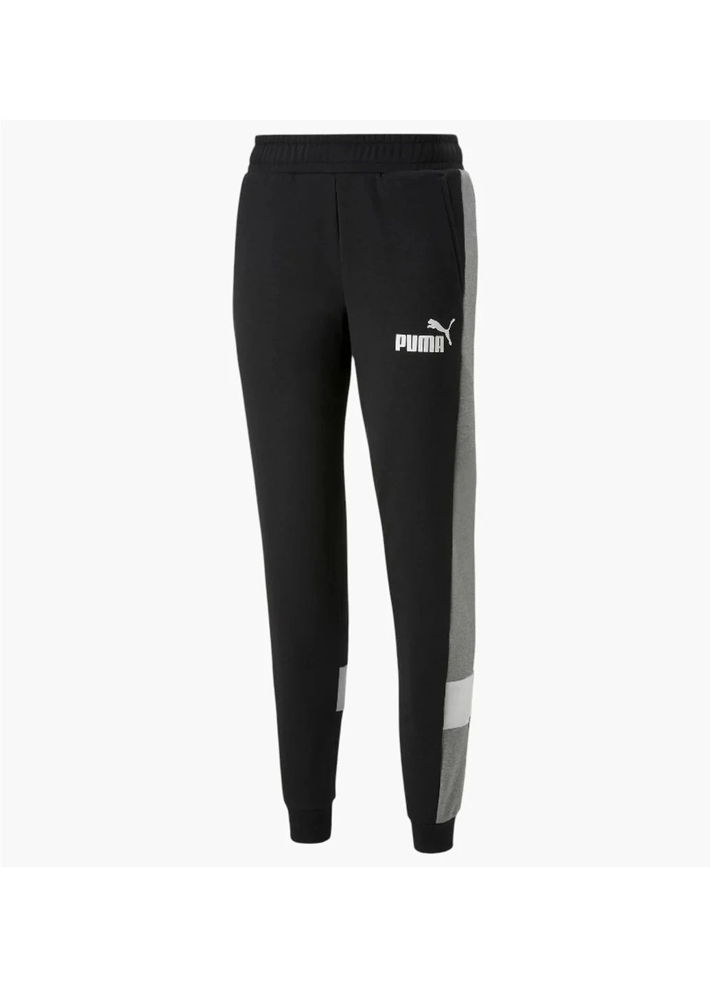 Брюки чоловічі Puma Essentials+ Colorblock Black (670169-01) — фото 1