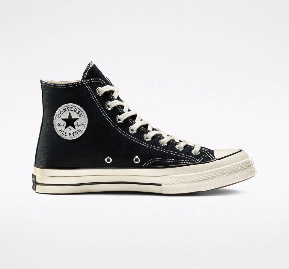 Converse Chuck 70 Vintage Canvas High 'Black' — фото 1