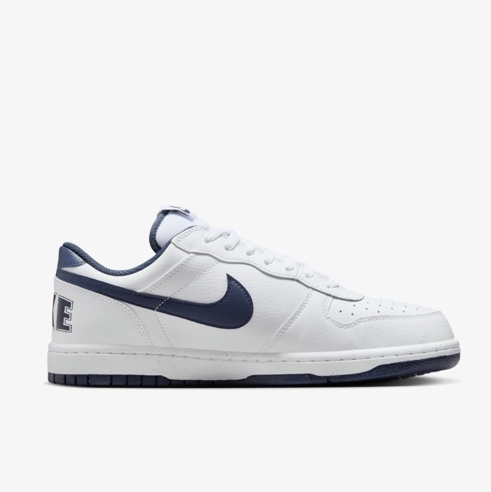 Кросівки чоловічі Nike Big Low White — фото 2