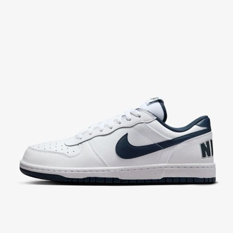 Кросівки чоловічі Nike Big Low White — фото 3