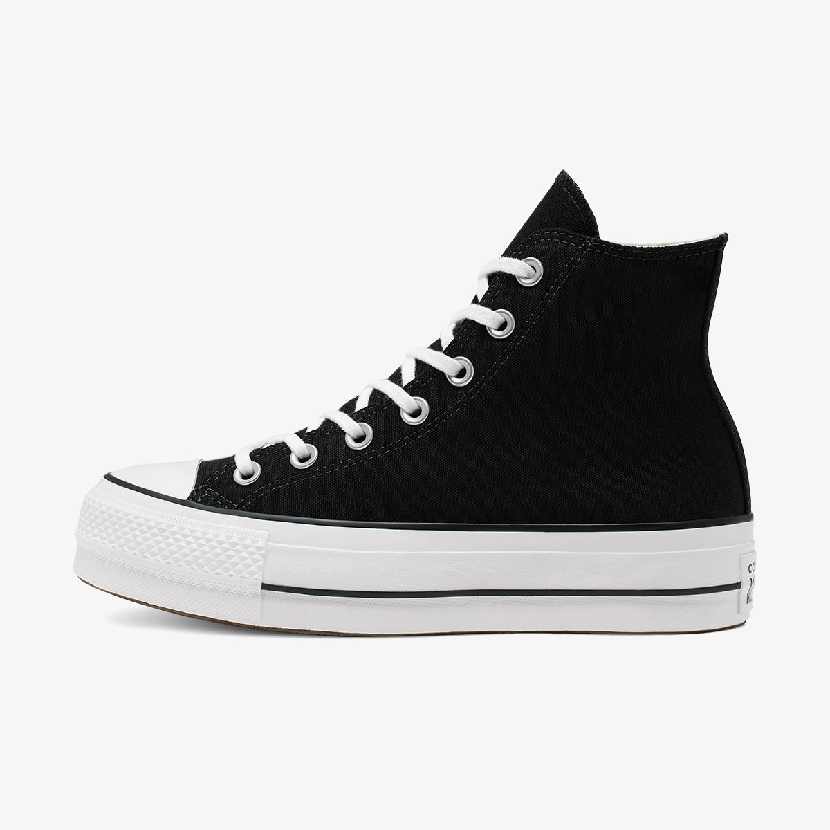 Кросівки жіночі Converse Wmns Chuck Taylor All Star Platform High 'Black' — фото 10