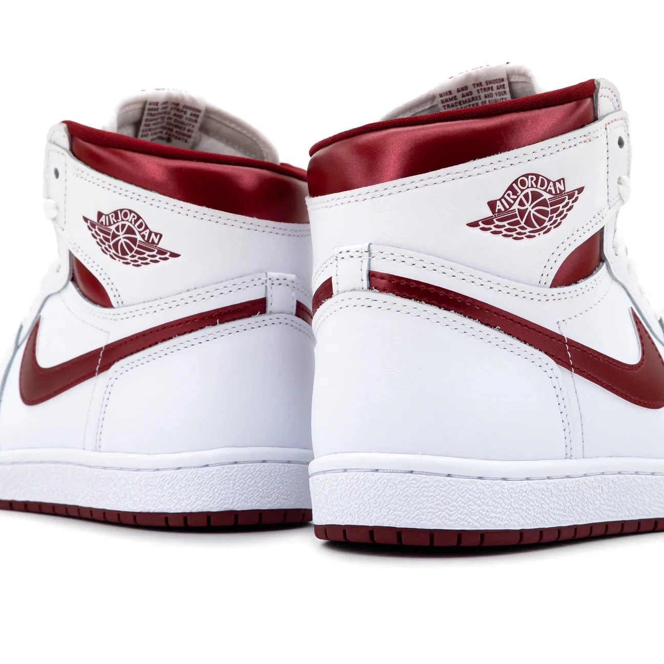 Кросівки чоловічі Jordan 1 Retro High White (BQ4422-161) — фото 3