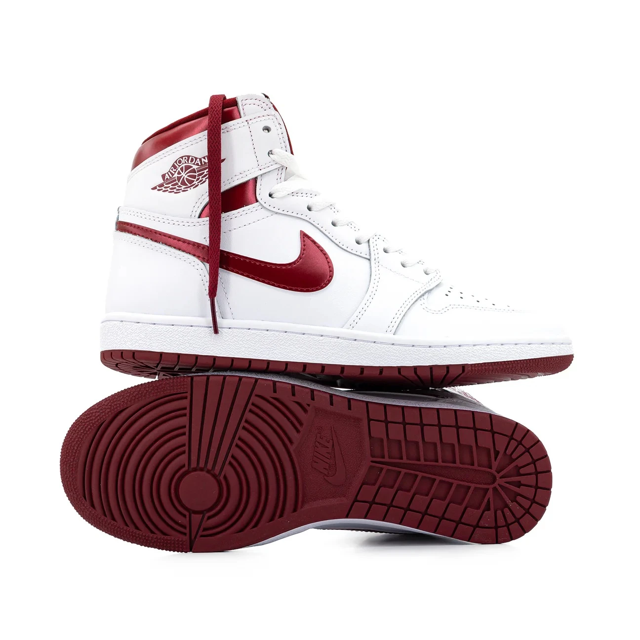 Кросівки чоловічі Jordan 1 Retro High White (BQ4422-161) — фото 6