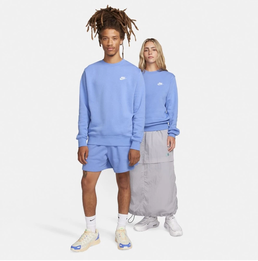 Кофта чоловіча Nike Sportswear Club Fleece Blue (BV2662-450) — фото 6