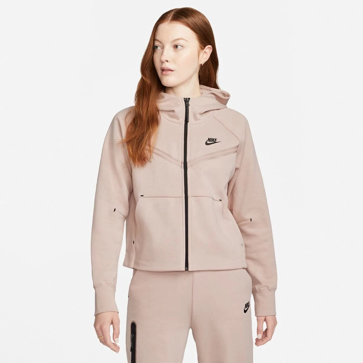 Кофта жіночі Nike Sportswear Tech Fleece Windrunner (CW4298-602) — фото 1