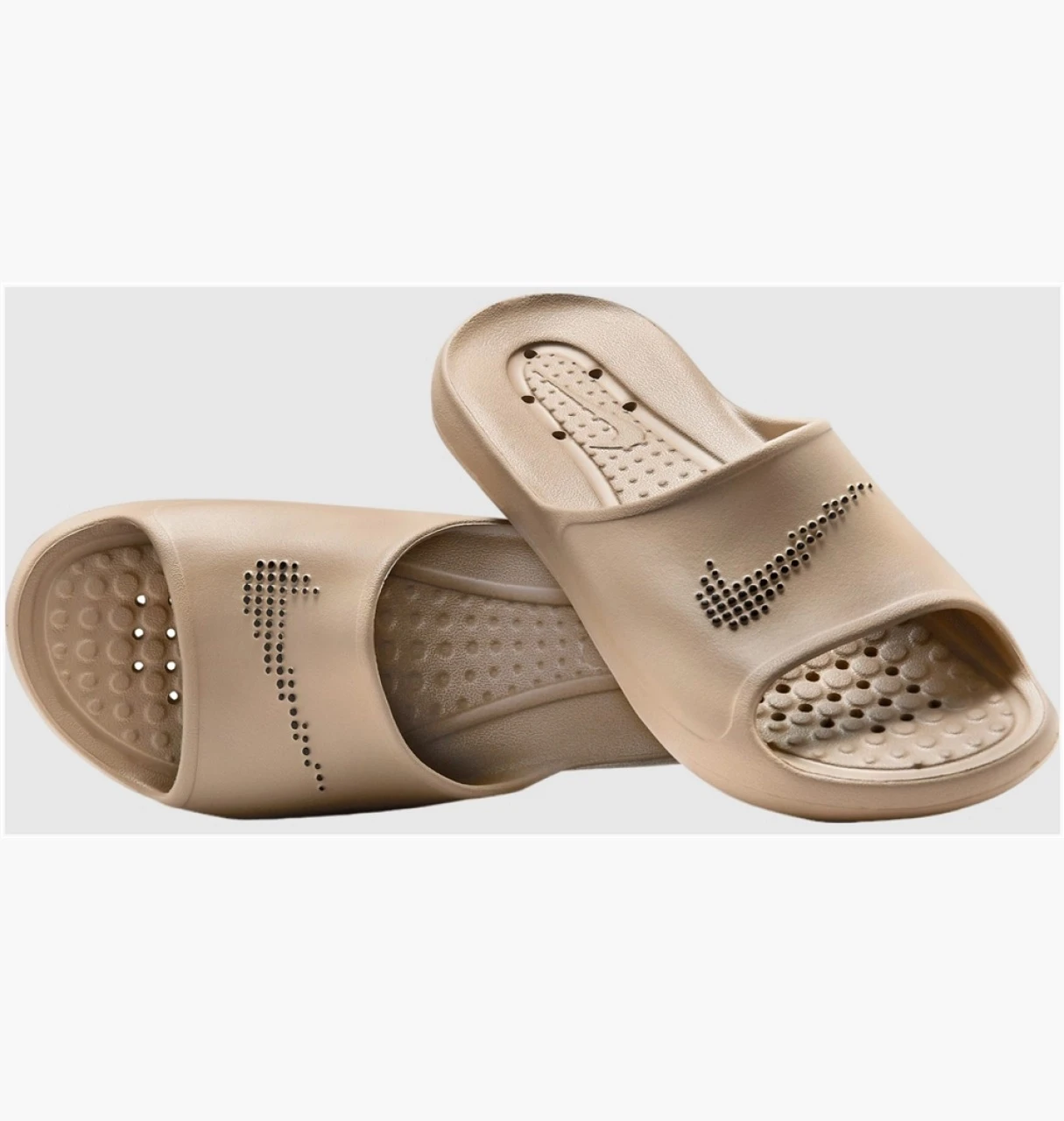 Тапочки чоловічі Nike Victori One Shower Slide Chancla Kaki (CZ5478-200) — фото 7