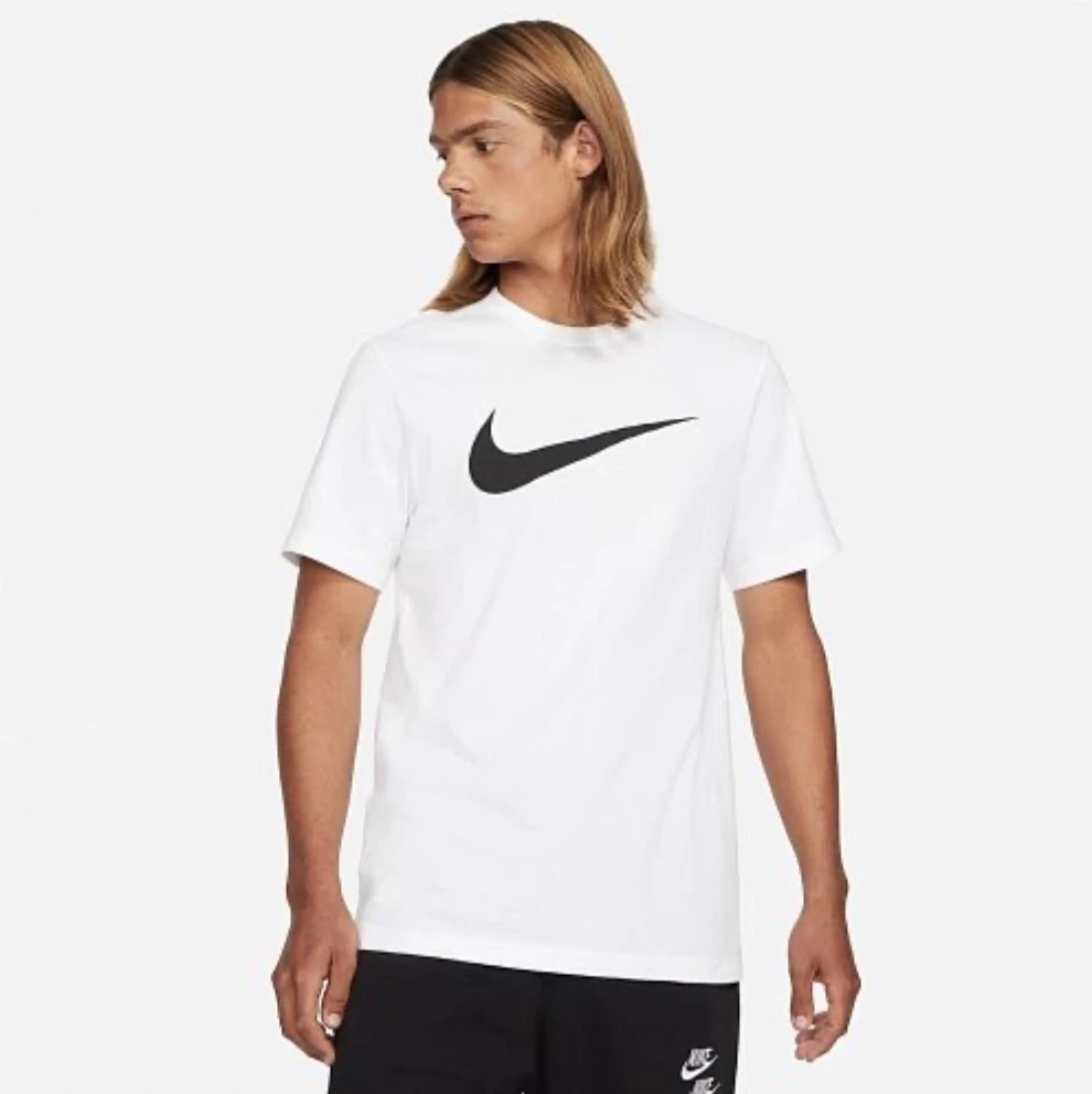 Футболка чоловіча Nike Nsw Icon Swoosh T- Shirt (DC5094-100) — фото 1