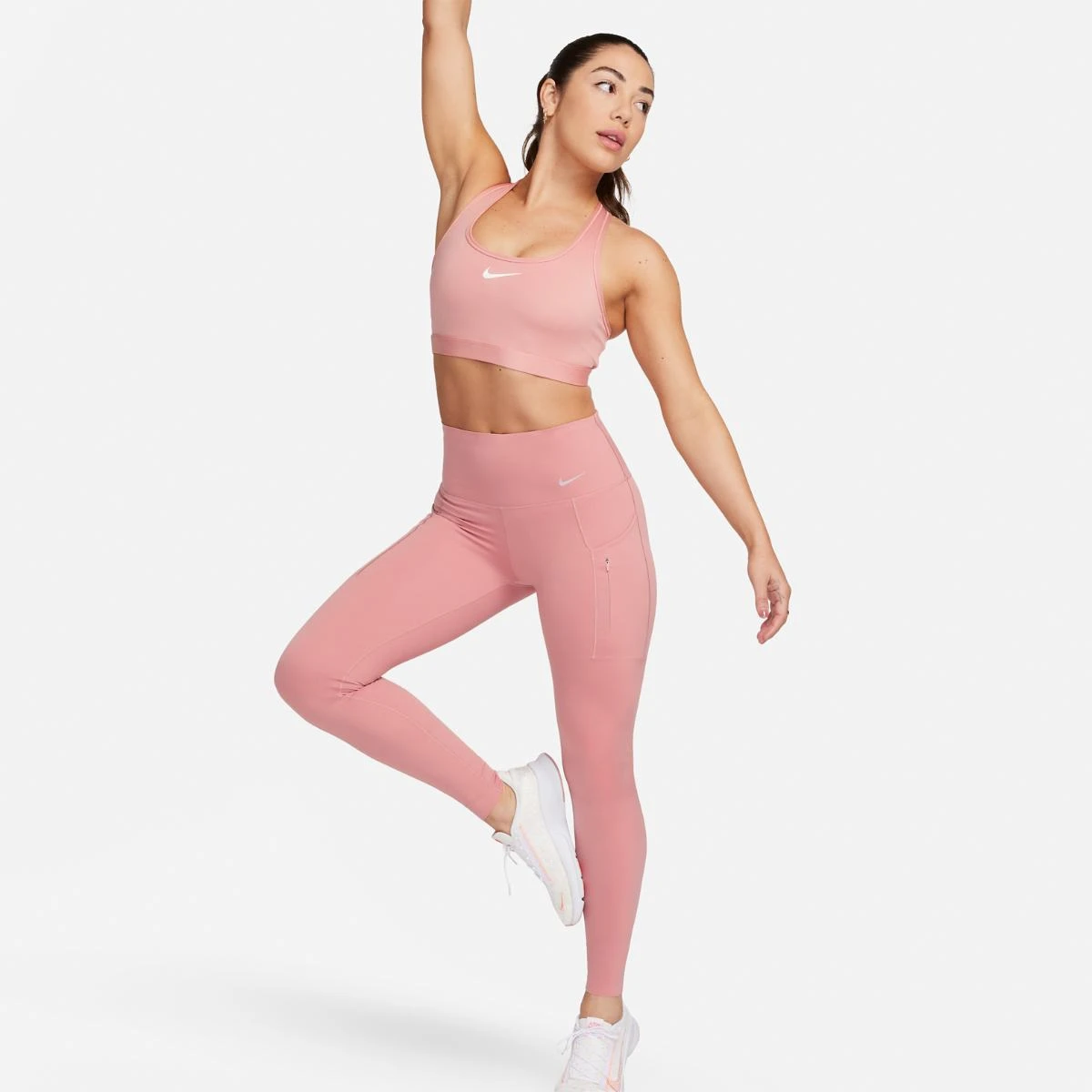 Лосіни жіночі Nike W Dri-Fit Go Hr Tght (DQ5668-618) — фото 1