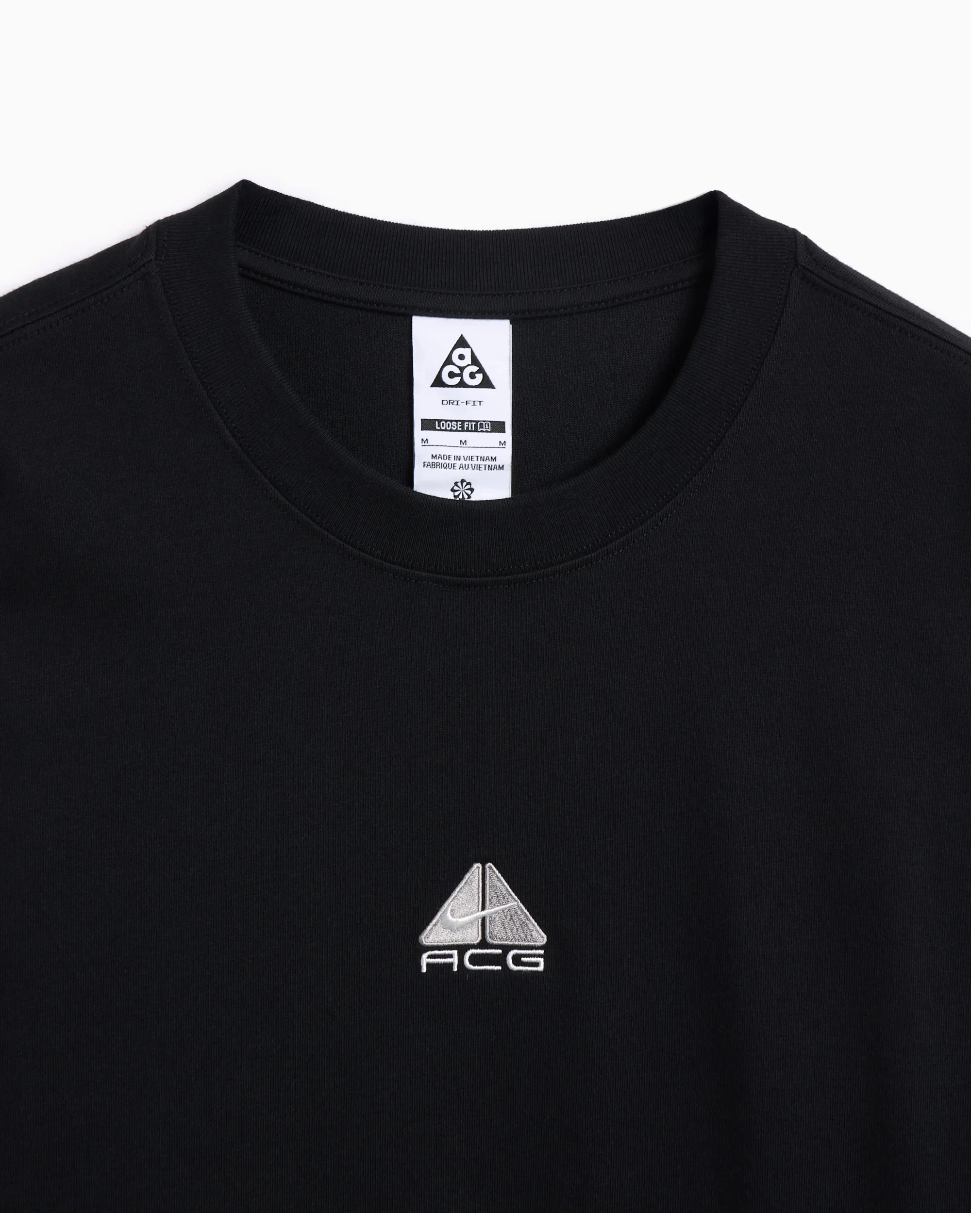Кофта чоловіча Nike Acg Lungs Long-Sleeve T-Shirt Black (DR7753-011) — фото 3