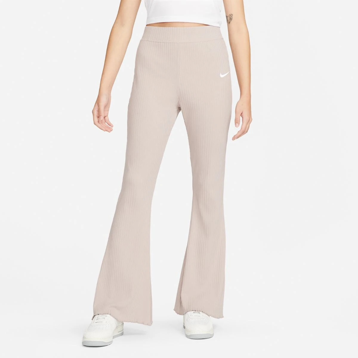 Брюки жіночі Nike Sportswear Women's High-Waisted Ribbed Jersey Pants (DV7868-272) — фото 1