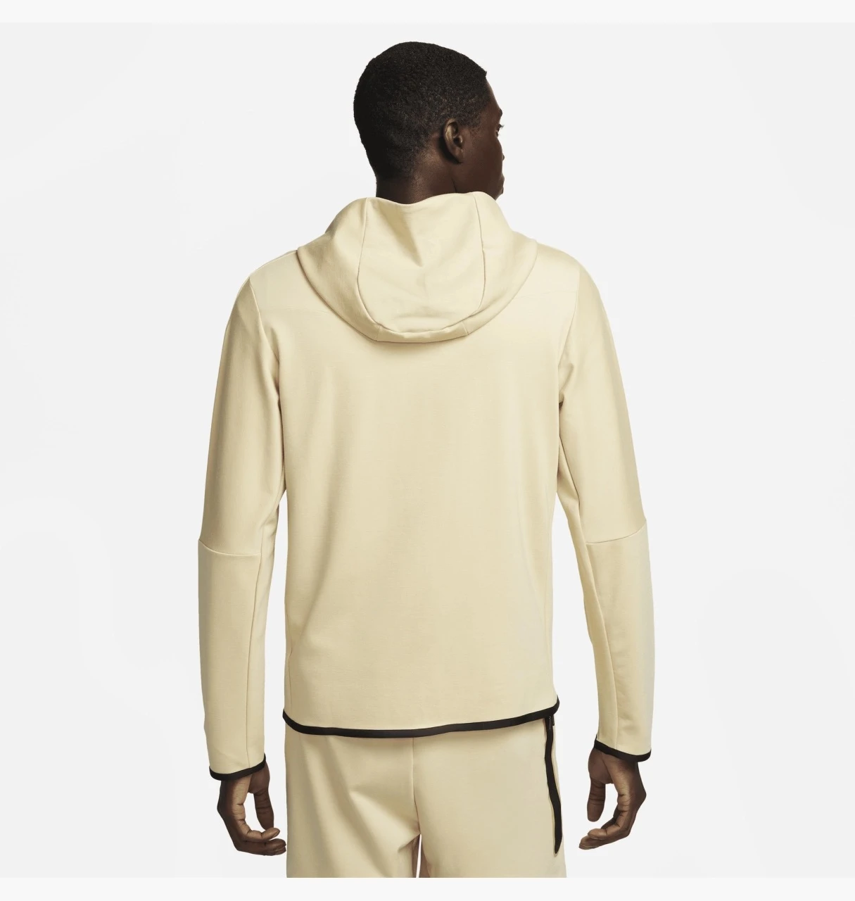 Кофта чоловіча Nike Sportswear Tech Fleece Lightweight Full-Zip Hoodie Sweatshirt (DX0822-783) — фото 4
