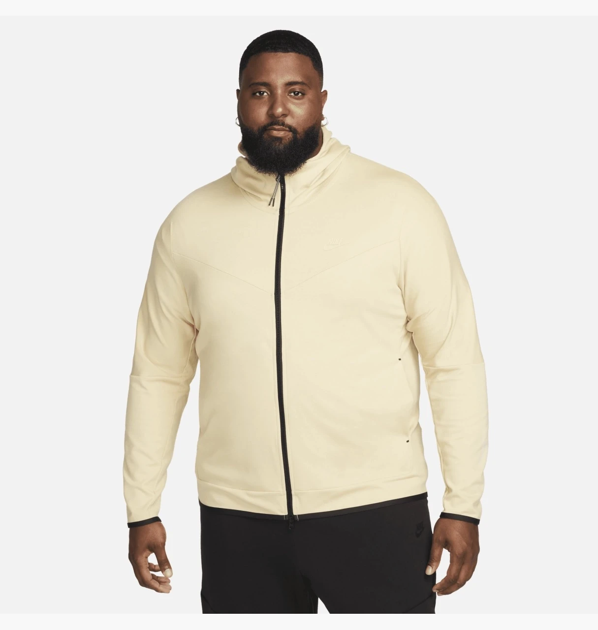 Кофта чоловіча Nike Sportswear Tech Fleece Lightweight Full-Zip Hoodie Sweatshirt (DX0822-783) — фото 6