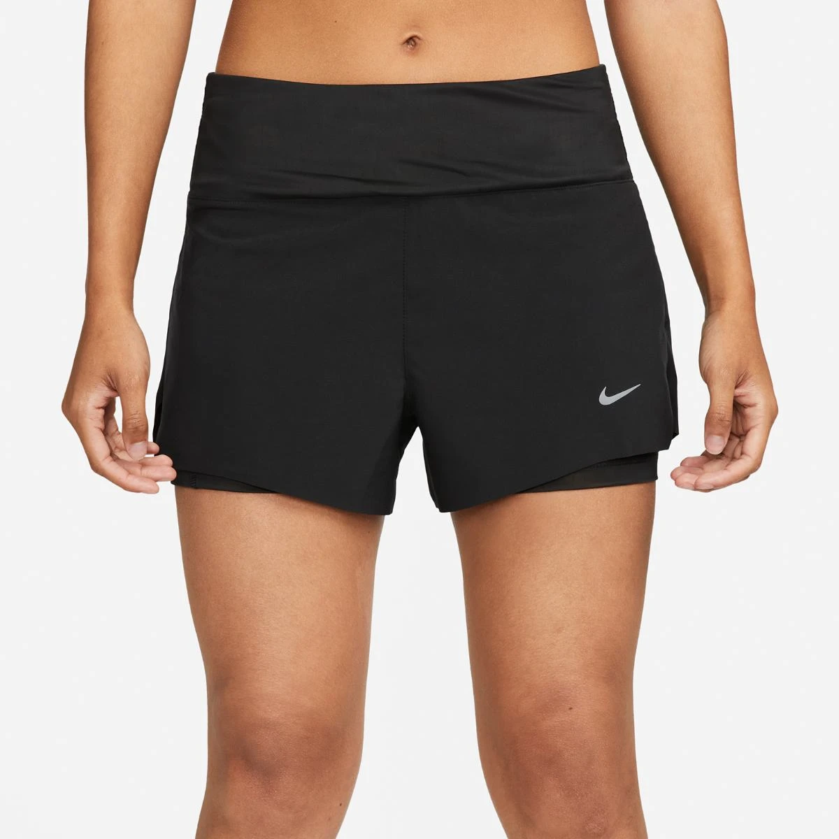 Шорти жіночі Nike Dri-Fit Swift Womens Mid-Rise (DX1029-010) — фото 3