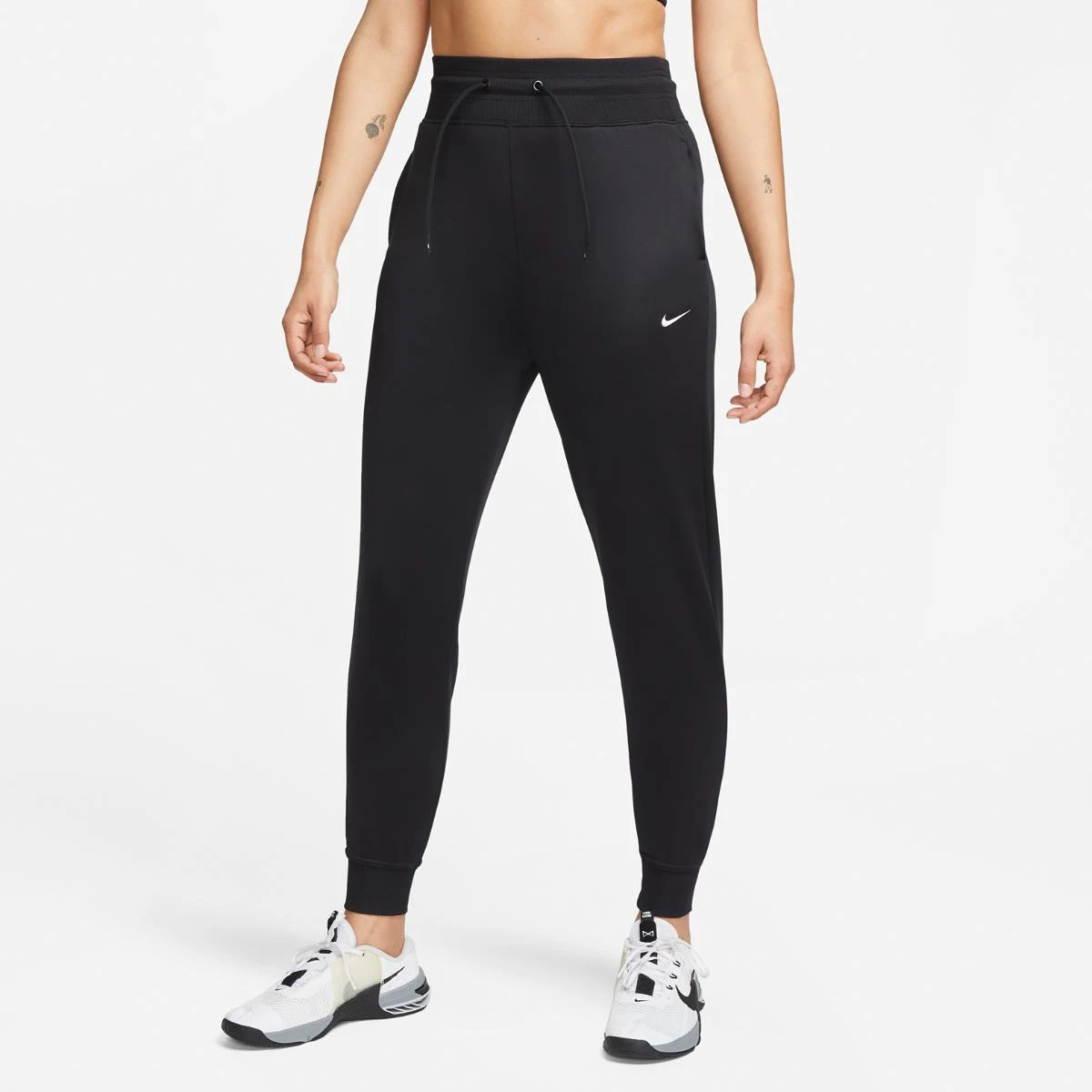 Брюки жіночі Nike Therma-Fit One High-Waisted 7/8 Joggers (FB5431-010) — фото 10