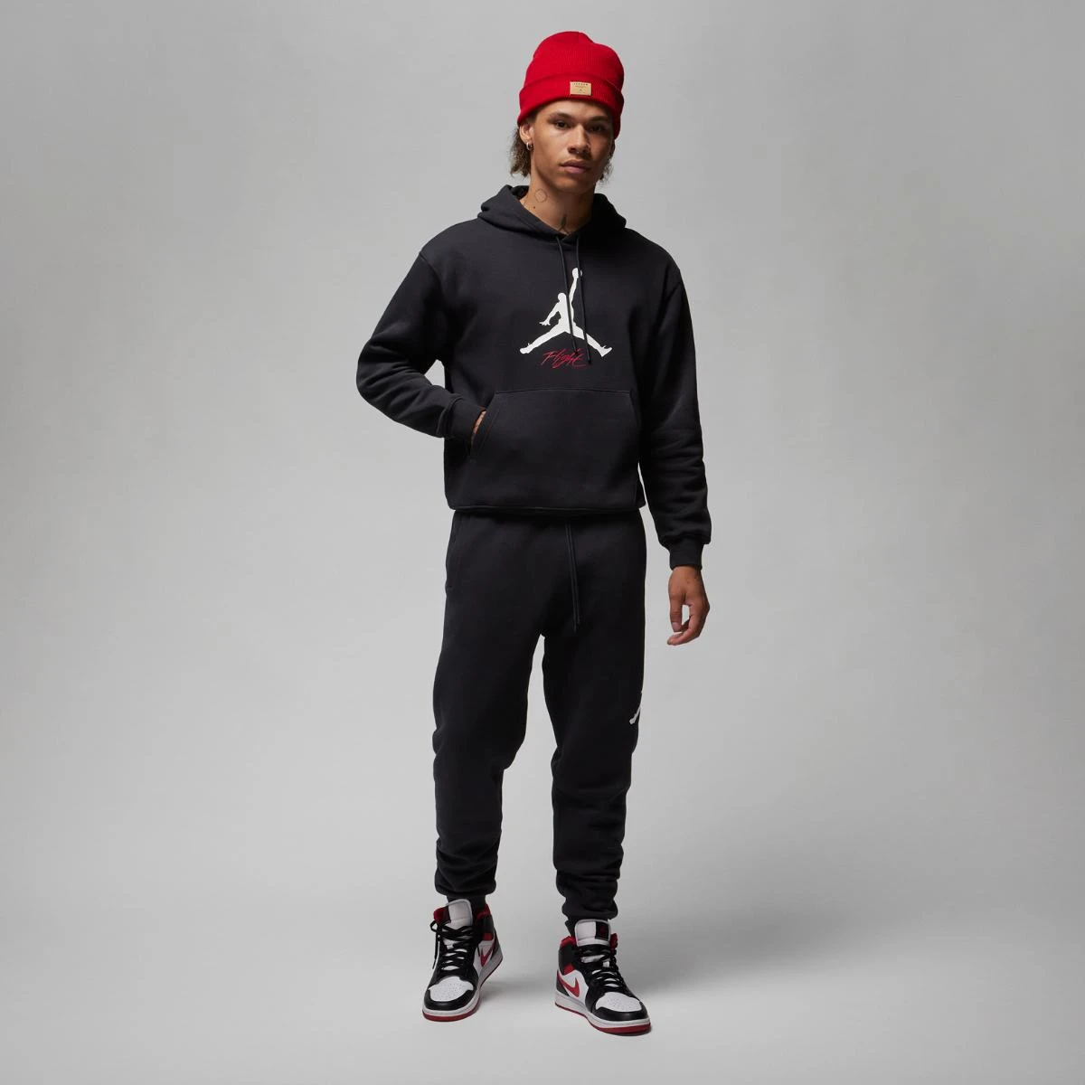 Кофта чоловіча Jordan Ess Flc Baseline Hoodie (FD7545-010) — фото 6