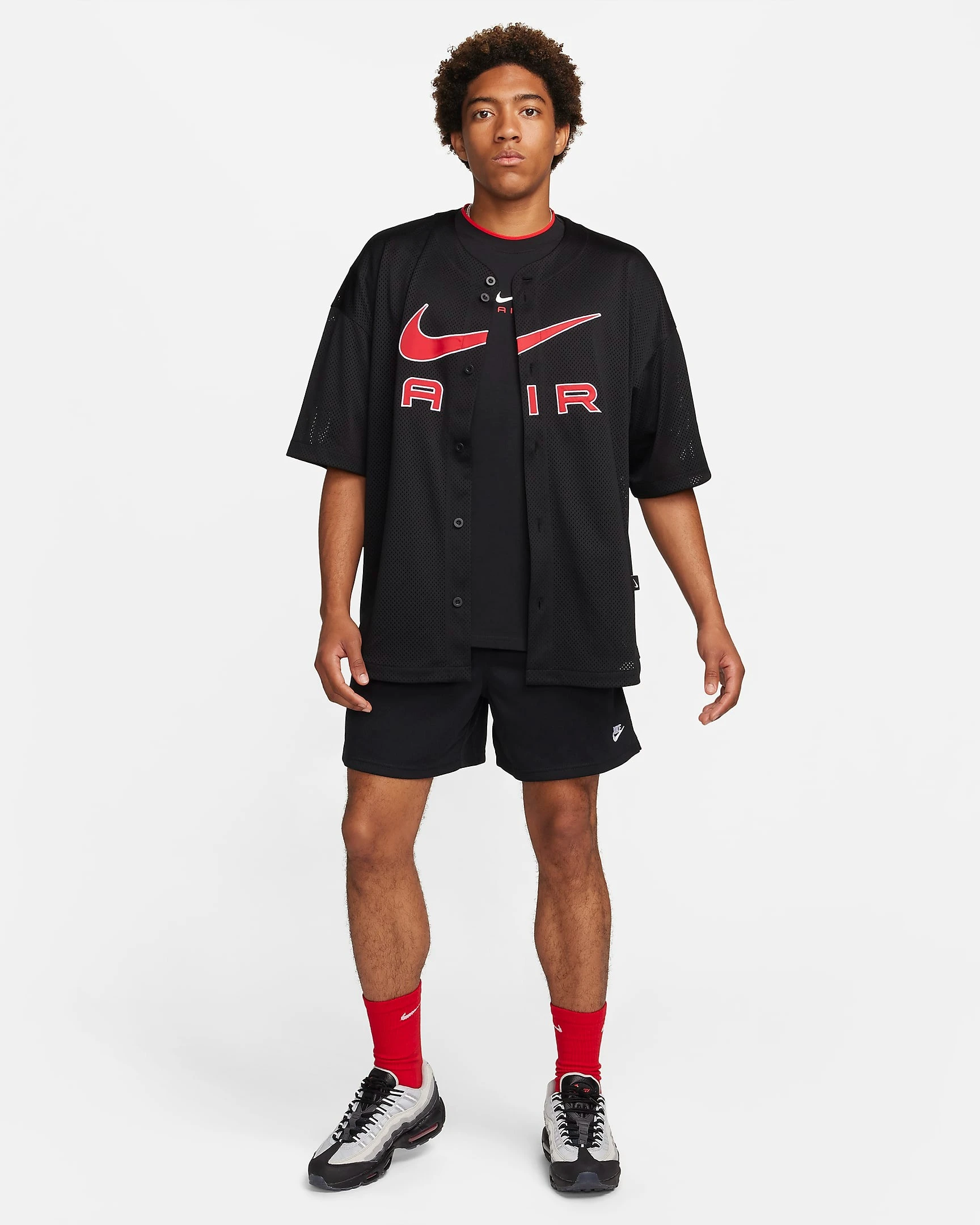 Шорти чоловічі Nike M Club Flow Mesh (FN3514-010) — фото 8
