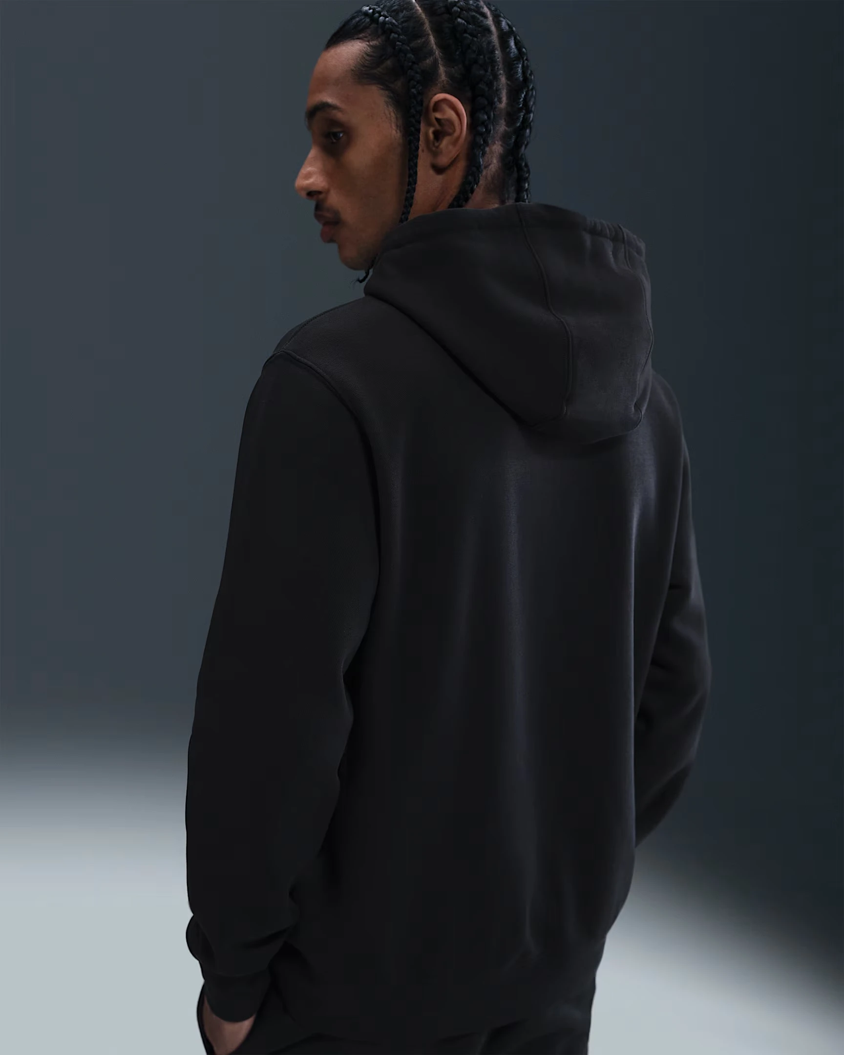 Кофта чоловіча Nike Club Pullover Fleece Hoodie (FN3859-010) — фото 3