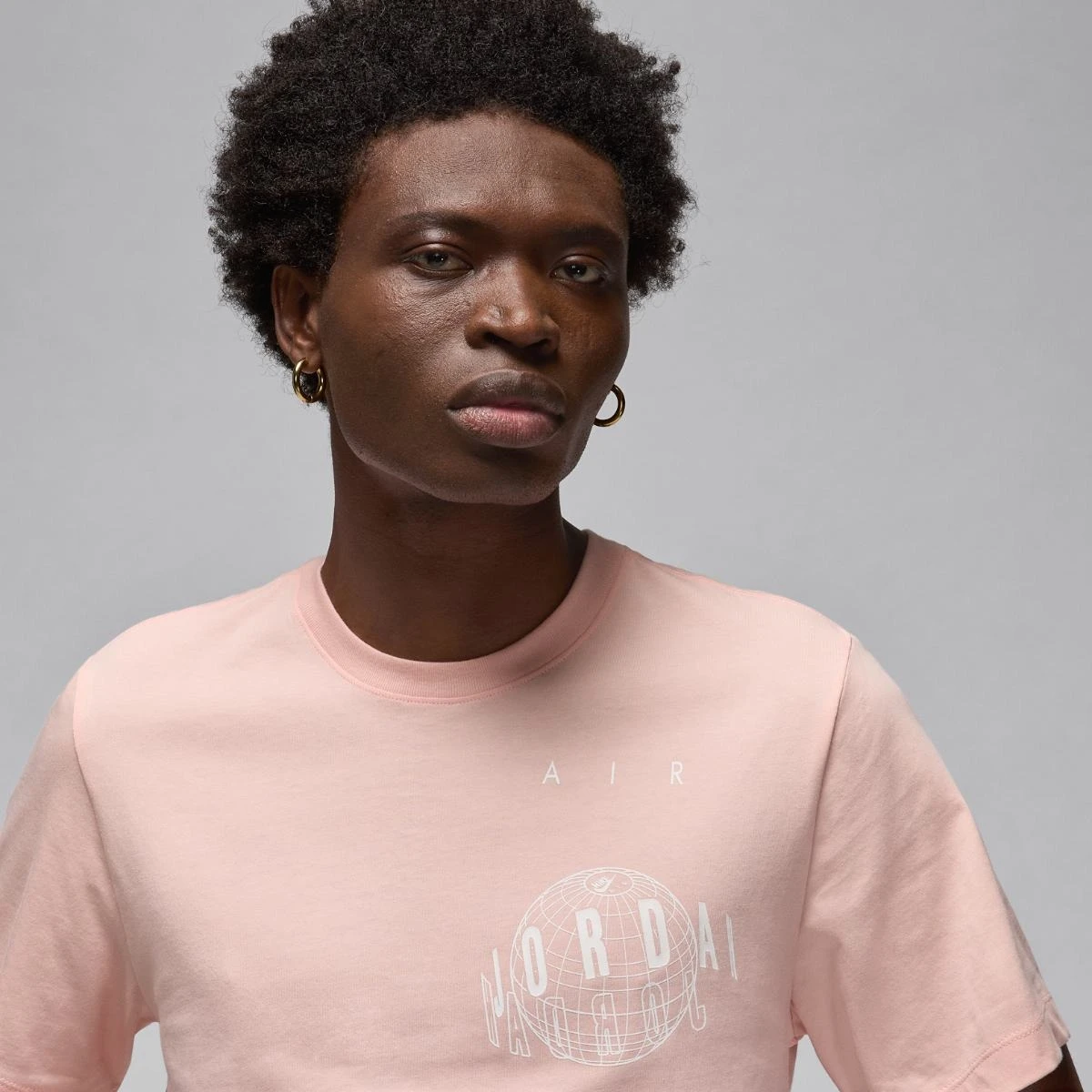Футболка чоловіча Jordan M J Brand Logo Stack Ss Crw (FN6027-622) — фото 3