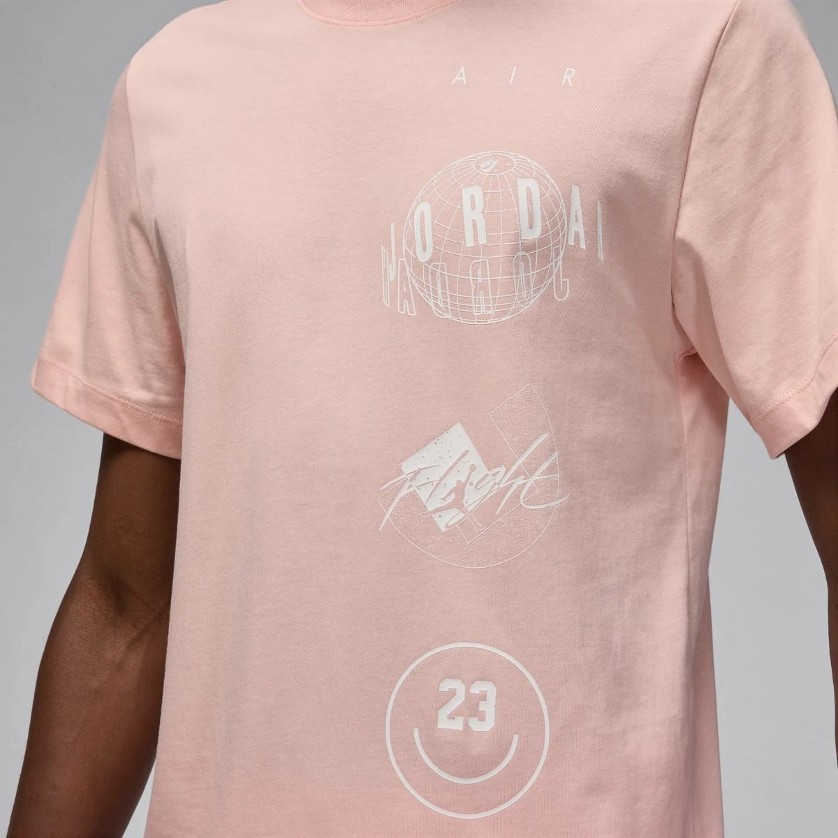 Футболка чоловіча Jordan M J Brand Logo Stack Ss Crw (FN6027-622) — фото 4