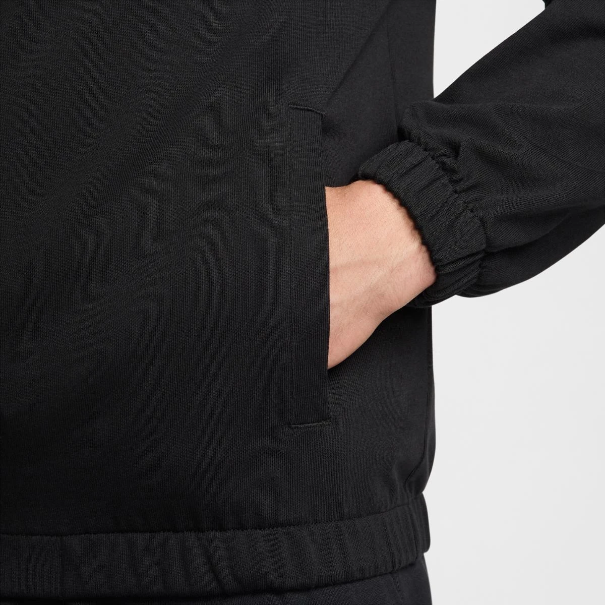Кофта чоловіча Nike Club Knit Jacket Black (FQ3426-010) — фото 6