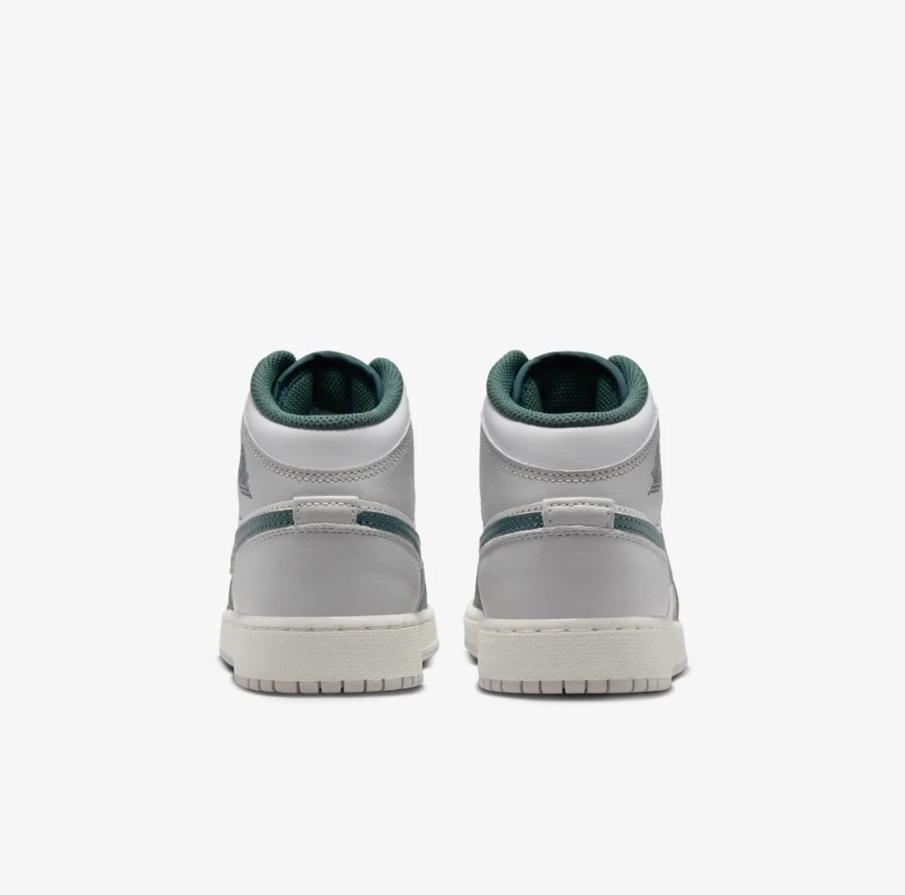 Кросівки дитячі Jordan 1 Mid Se White/Grey (FQ8088-103) — фото 15