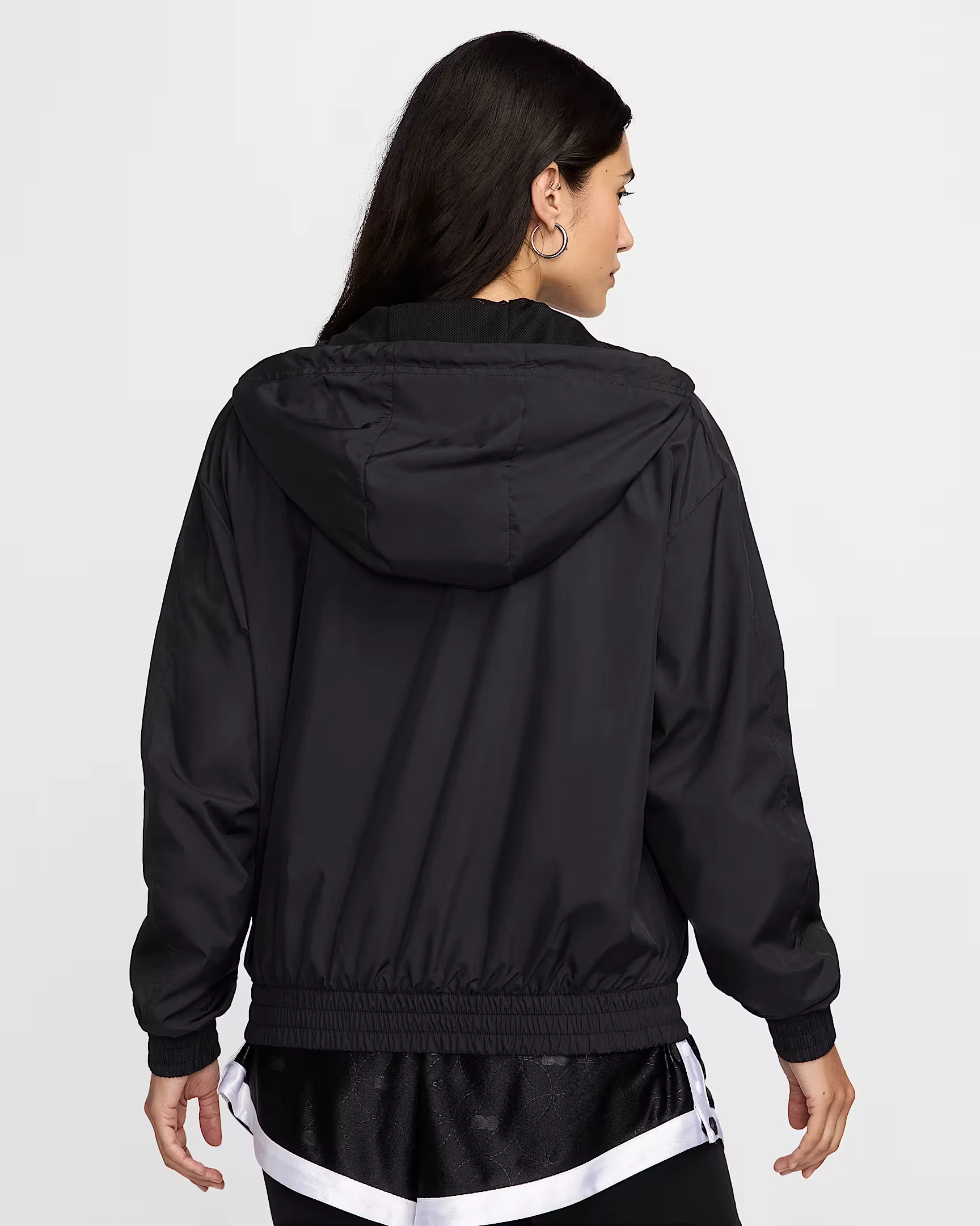 Толстовка жіноча NIKE W NSW ESSNTL UV WVN JKT HD FV6298-010, M — фото 3