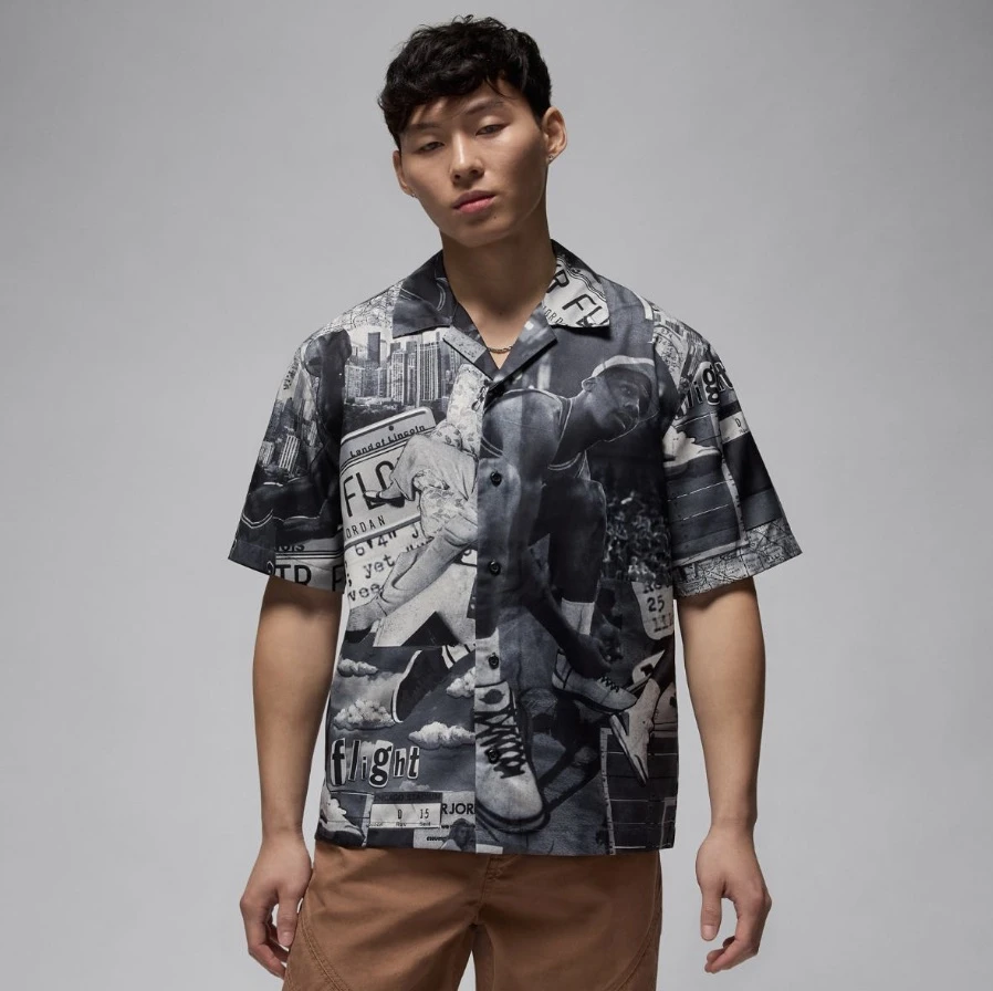 Кофта чоловіча Jordan Essentials Printed Camp (FV7311-133) — фото 1