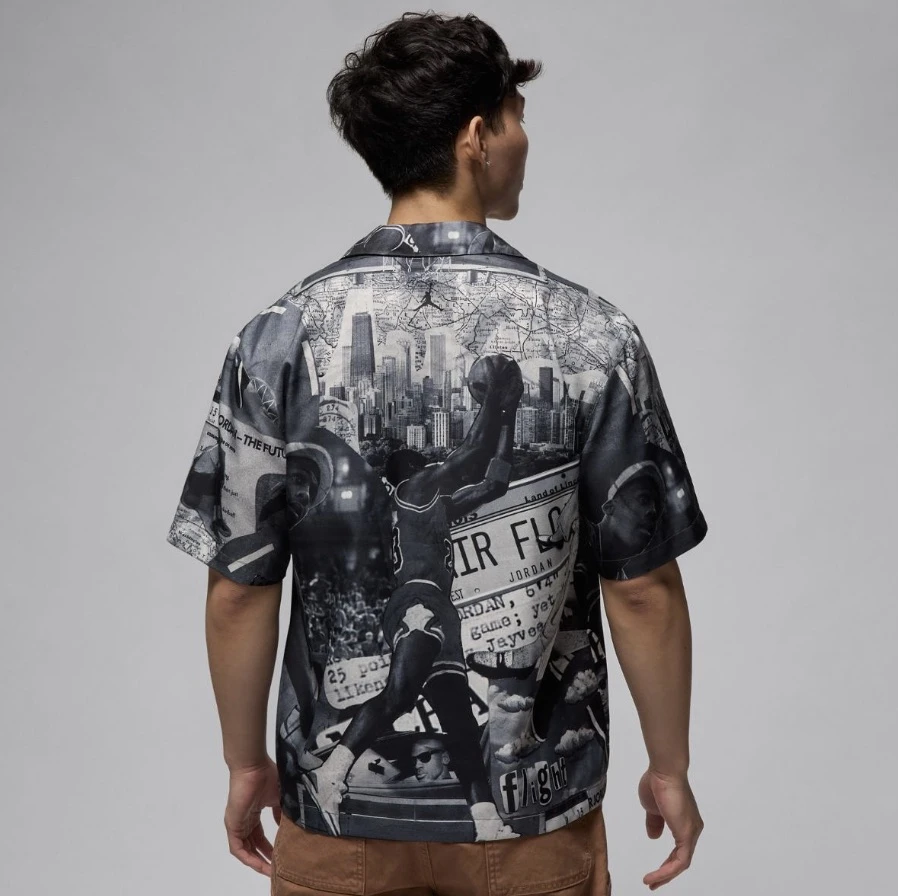 Кофта чоловіча Jordan Essentials Printed Camp (FV7311-133) — фото 3