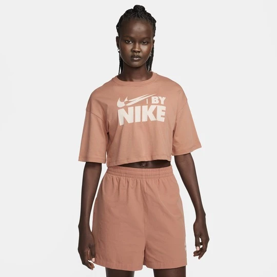 Футболка жіноча Nike Nsw Crop Tee Gls (FZ4635-212) — фото 1