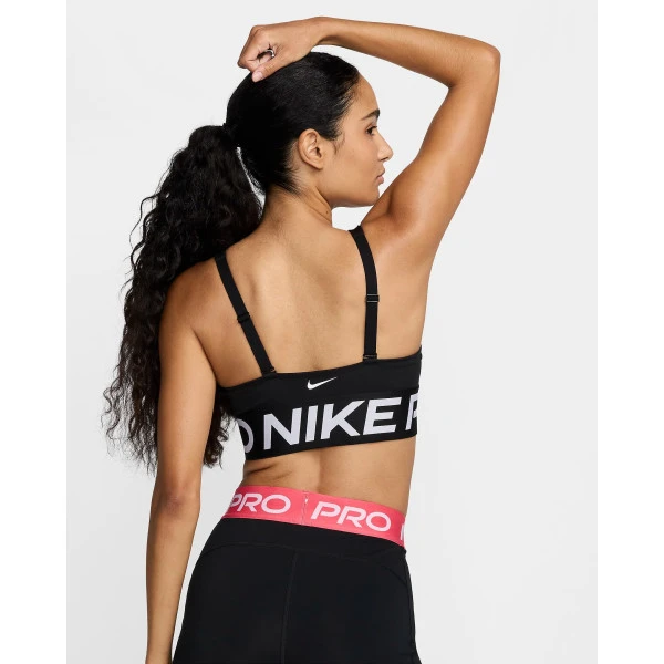 Спортивний топ жіночий Nike Indy Plunge Medium-Support Bold (HF7324-010) — фото 4
