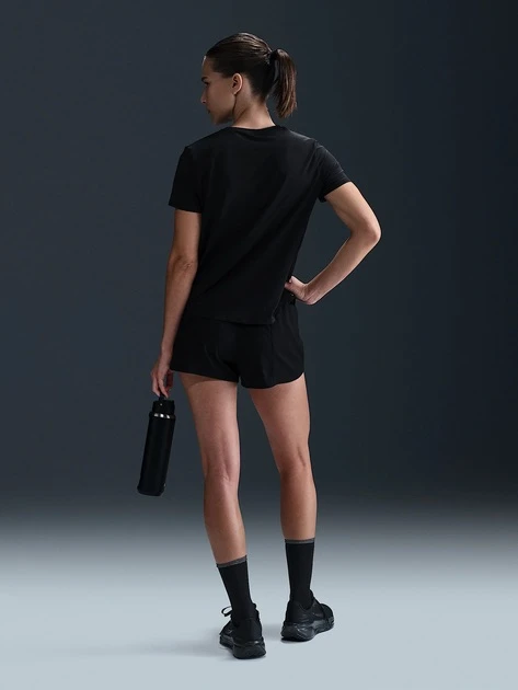 Футболка жіноча Nike One Swoosh Dri-Fit Short-Sleeve Running Top (HJ2204-010) — фото 5