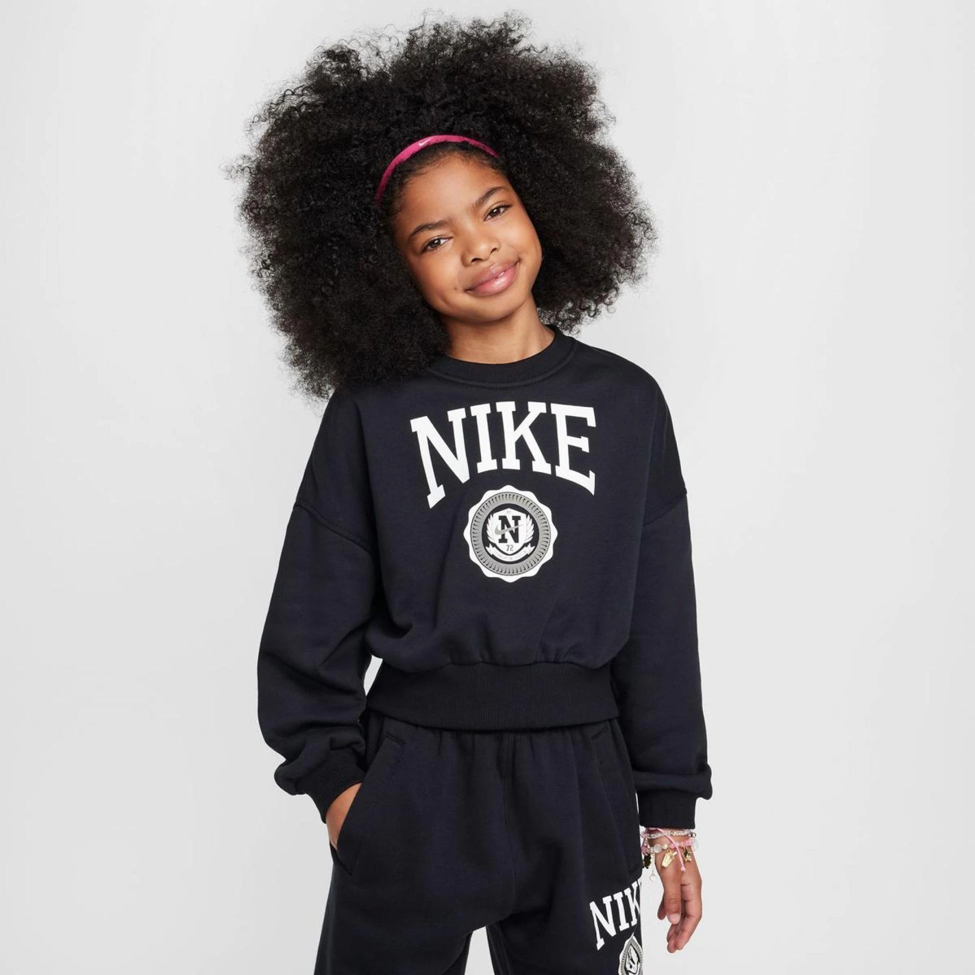 Светр підлітковий Nike French Terry Crew-Neck Sweatshirt (HJ3373-010) — фото 1
