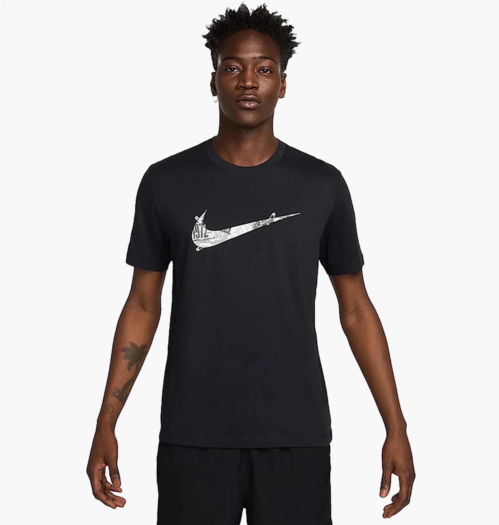Футболка чоловіча Nike Playera De Correr Dri-Fit (HJ3658-010) — фото 1