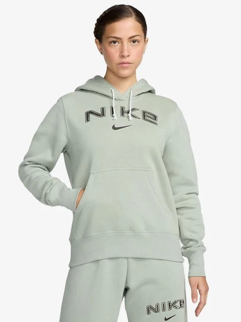 Кофта жіночі Nike W Nsw Phnx Flc Std Po Logo Hdy (HM9751-370) — фото 1