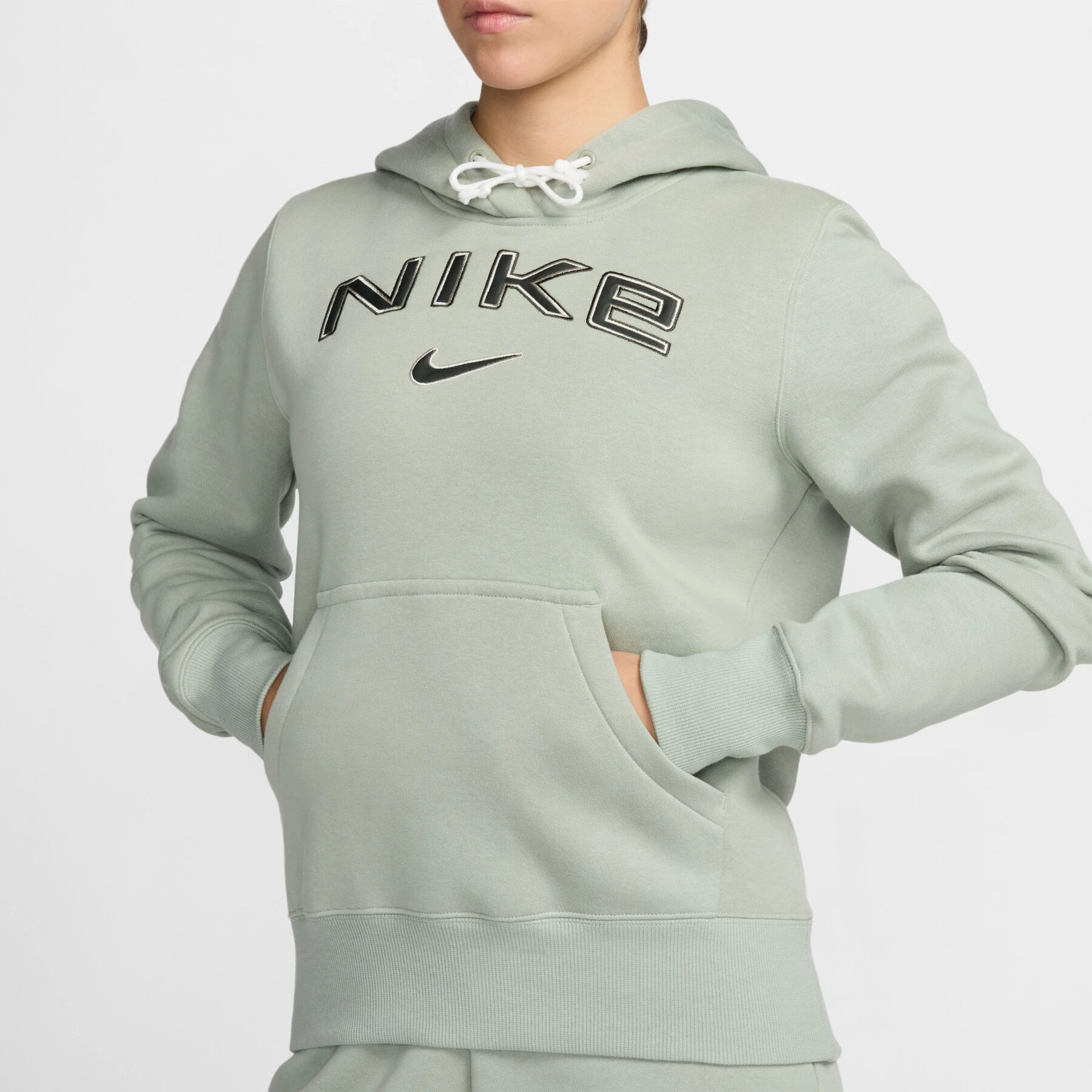 Кофта жіночі Nike W Nsw Phnx Flc Std Po Logo Hdy (HM9751-370) — фото 5