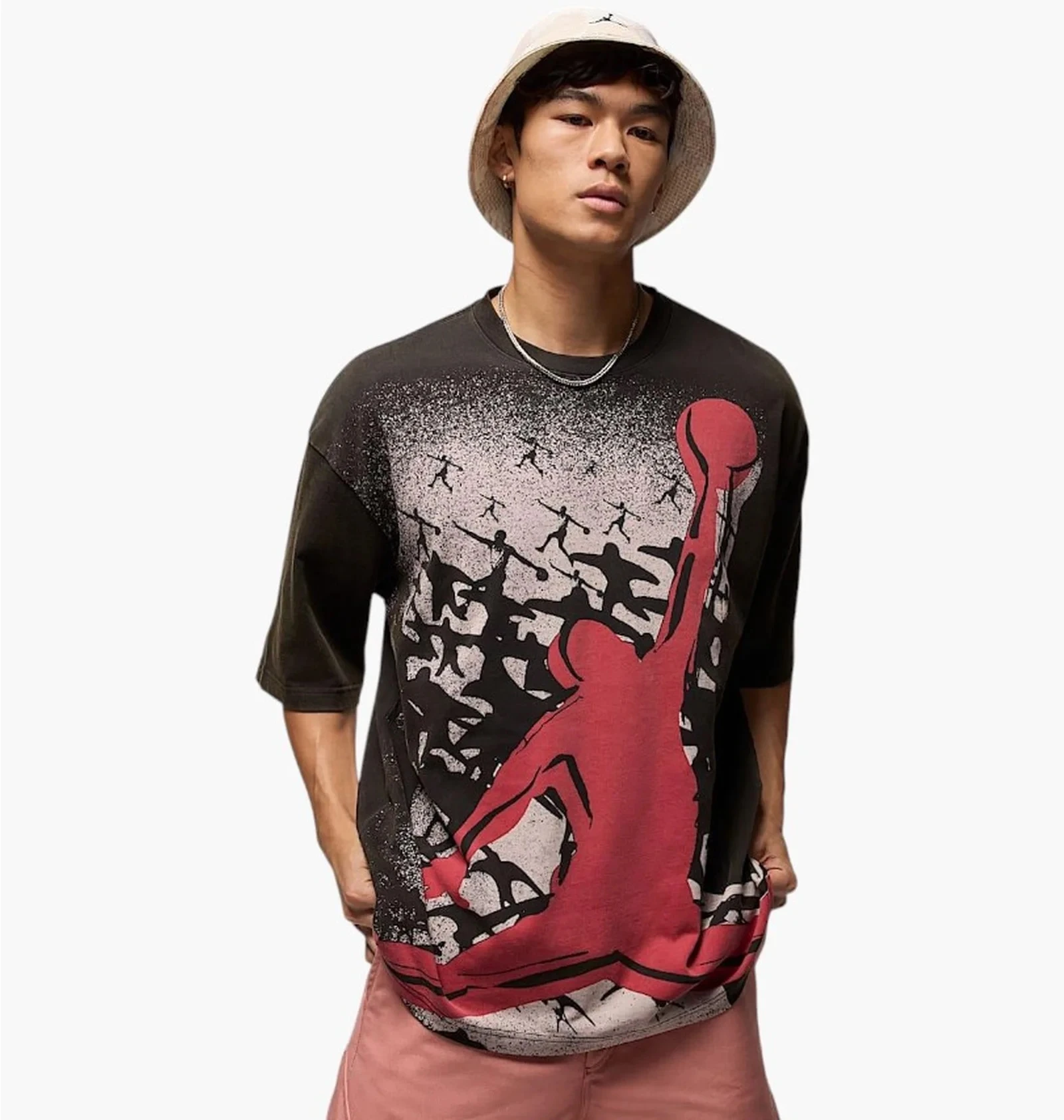 Футболка чоловіча Jordan Reissue Graphic Oversized T-Shirt Black (HQ8982-010) — фото 1