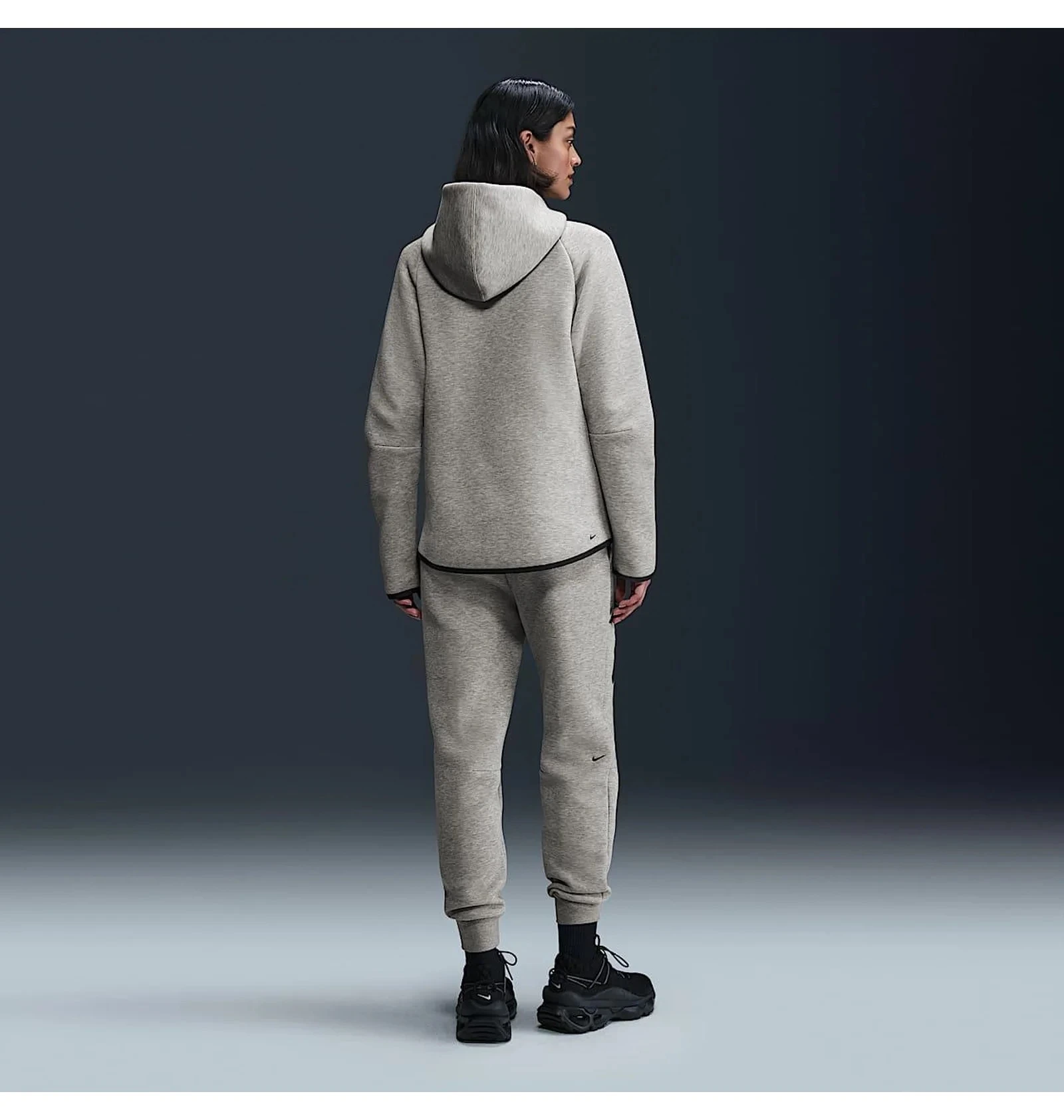 Толстовка жіноча Nike Sportswear Tech Fleece Windrunner HV6747-063, S — фото 6