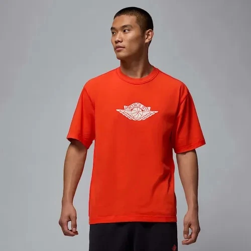 Футболка чоловіча Jordan Rare Air Wsh 85 Ss Crew Red (IB3130-673) — фото 1