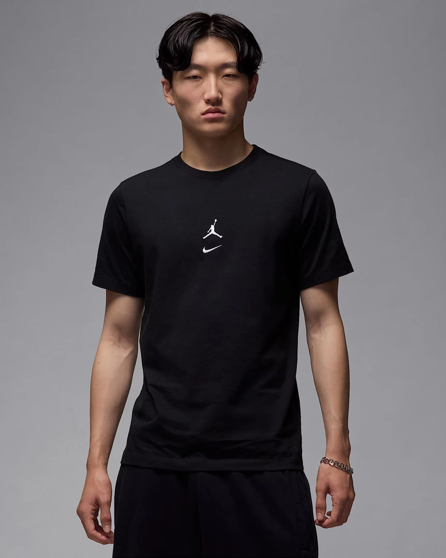 Футболка чоловіча Jordan J Mvp Jumpman Ss Crew Black (IB7522-010) — фото 1