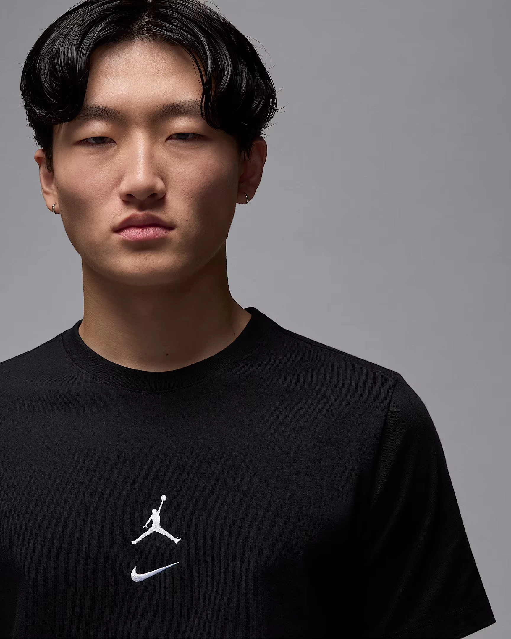 Футболка чоловіча Jordan J Mvp Jumpman Ss Crew Black (IB7522-010) — фото 4