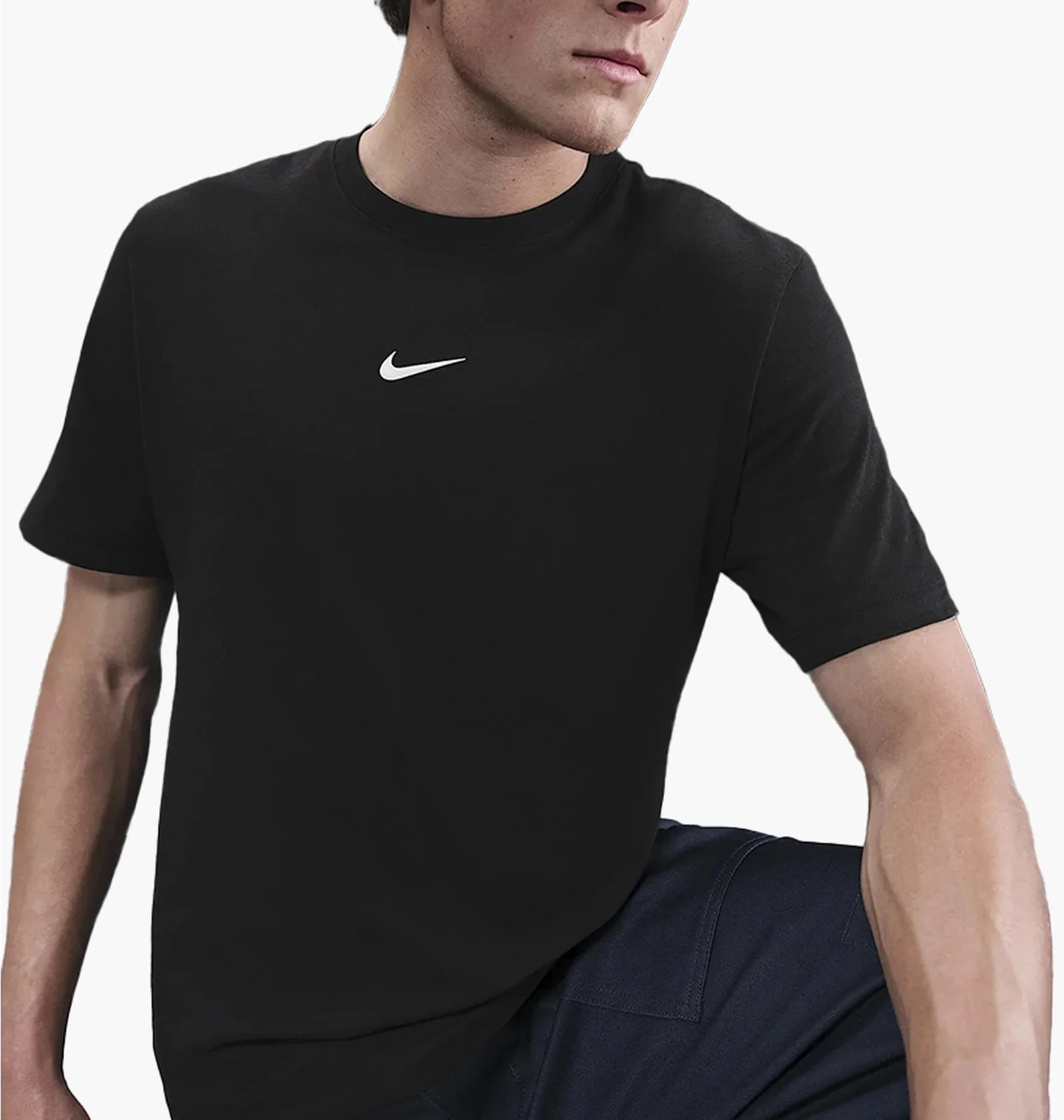 Футболка чоловіча Nike Sportswear T-Shirt Black (IH5067-010) — фото 1