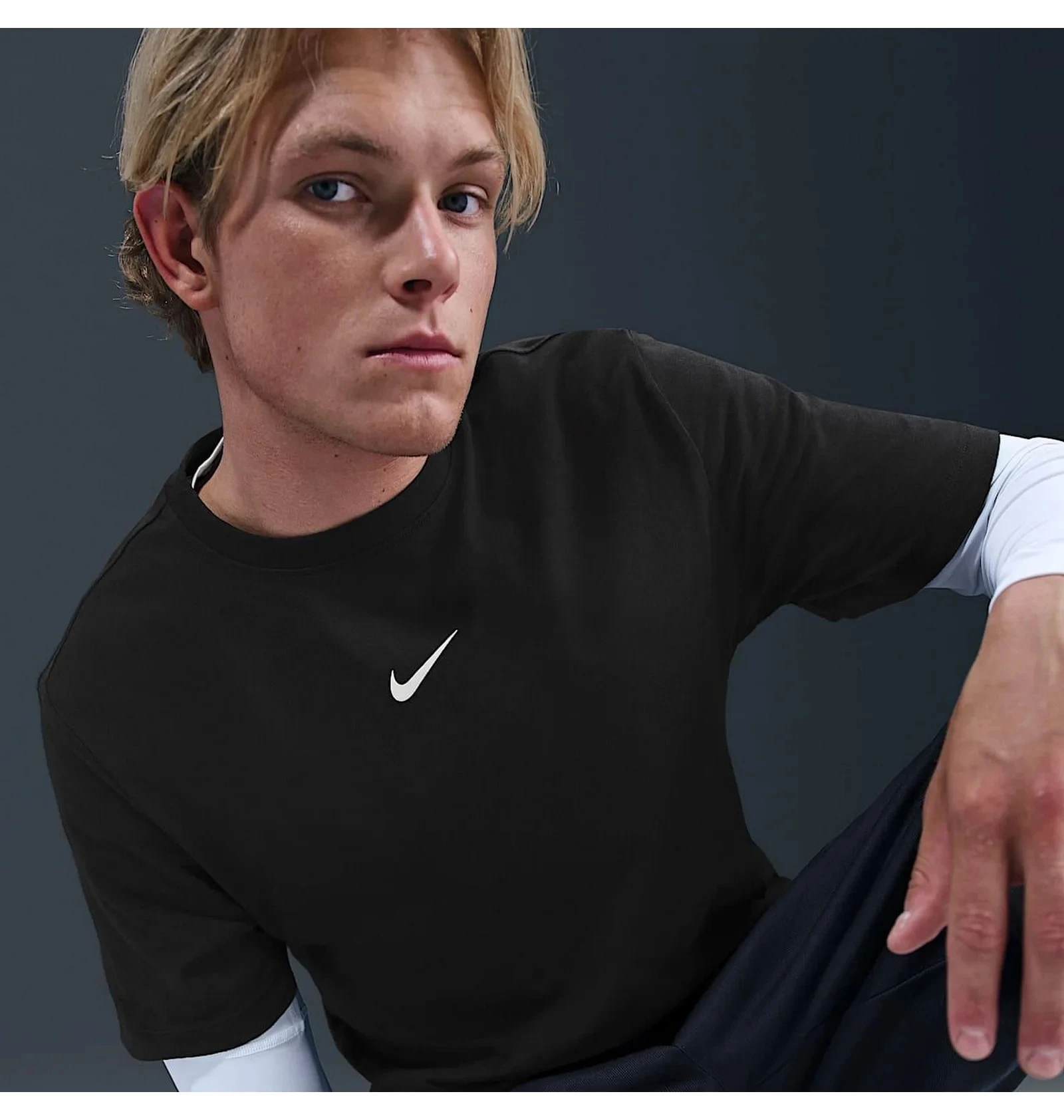Футболка чоловіча Nike Sportswear T-Shirt Black (IH5067-010) — фото 5
